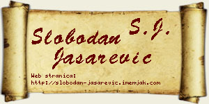 Slobodan Jašarević vizit kartica